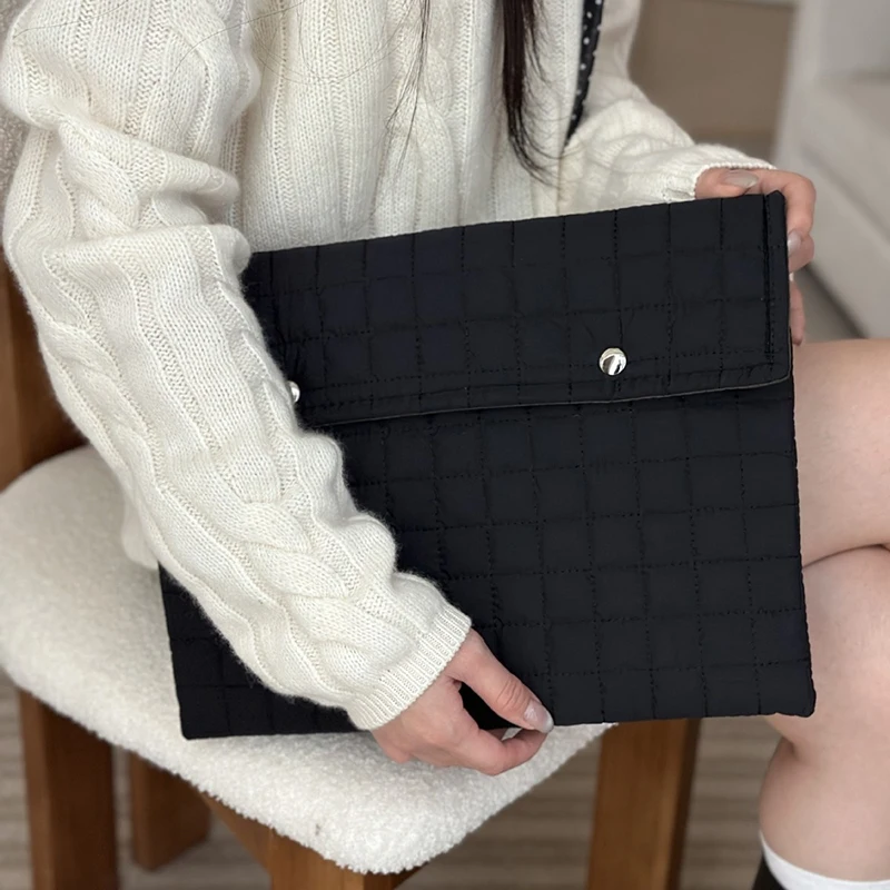 Женская хлопковая сумка для ноутбука Macbook iPad Pro Lenovo DELL HP Girl защитный чехол