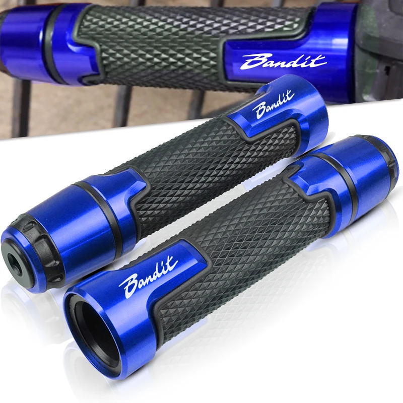 

7/8" 22mm Motorcycle Handlebar Handle Bar Grips End CNC For SUZUKI Bandit 1200 250 650S 600S 1250 250 400 650 GSF650 1250S GSF