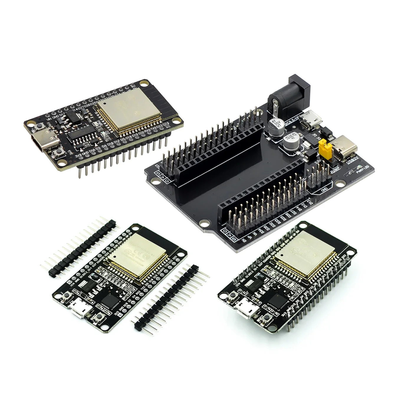 Плата разработки ESP32 TYPE-C USB CH340 WiFi+Bluetooth Двухъядерный процессор со сверхнизким