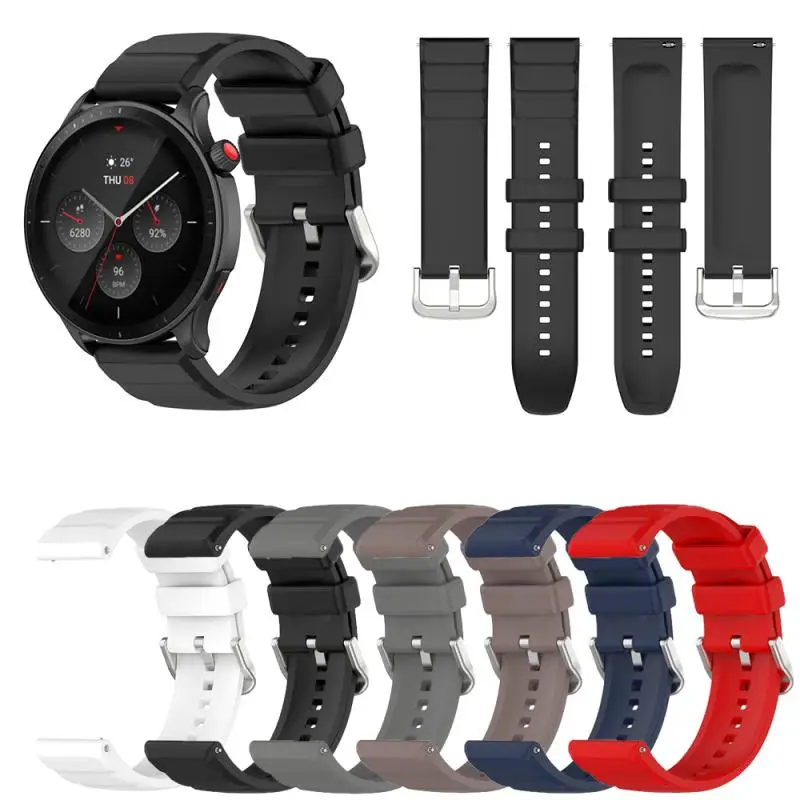 

22mm For Xiaomi Silicone Strap Watch Band Bracelet For Huami Universal Strap For Xiaomi Watch S1 Active/s1/s1 Pro Soft Silicone