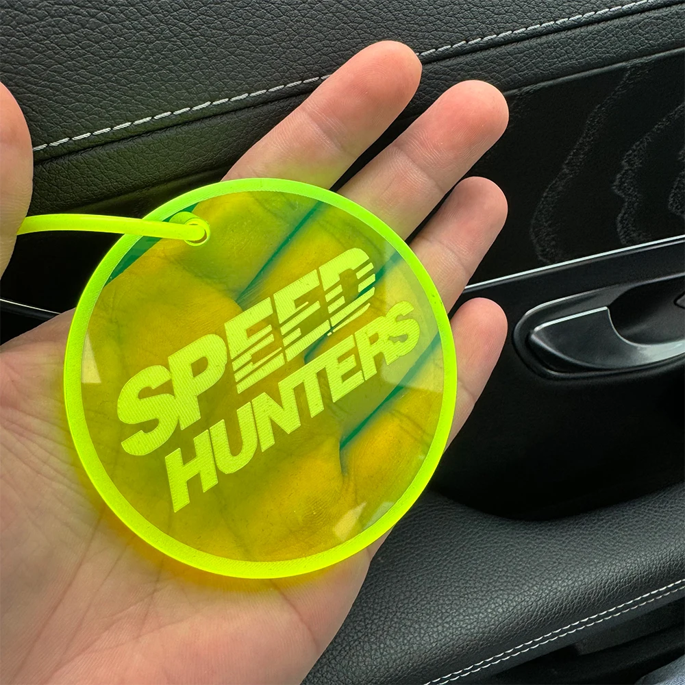JDM стильная акриловая подвеска для автомобильного зеркала заднего вида Speedhunter