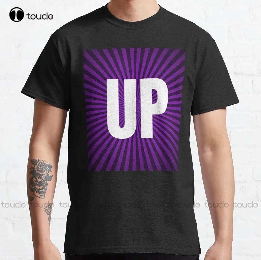 

Purple Up For Military Child Classic T-Shirt Unisex Tshirts For Adults Cotton Outdoor Simple Vintag Casual T-Shirt Xs-5Xl New