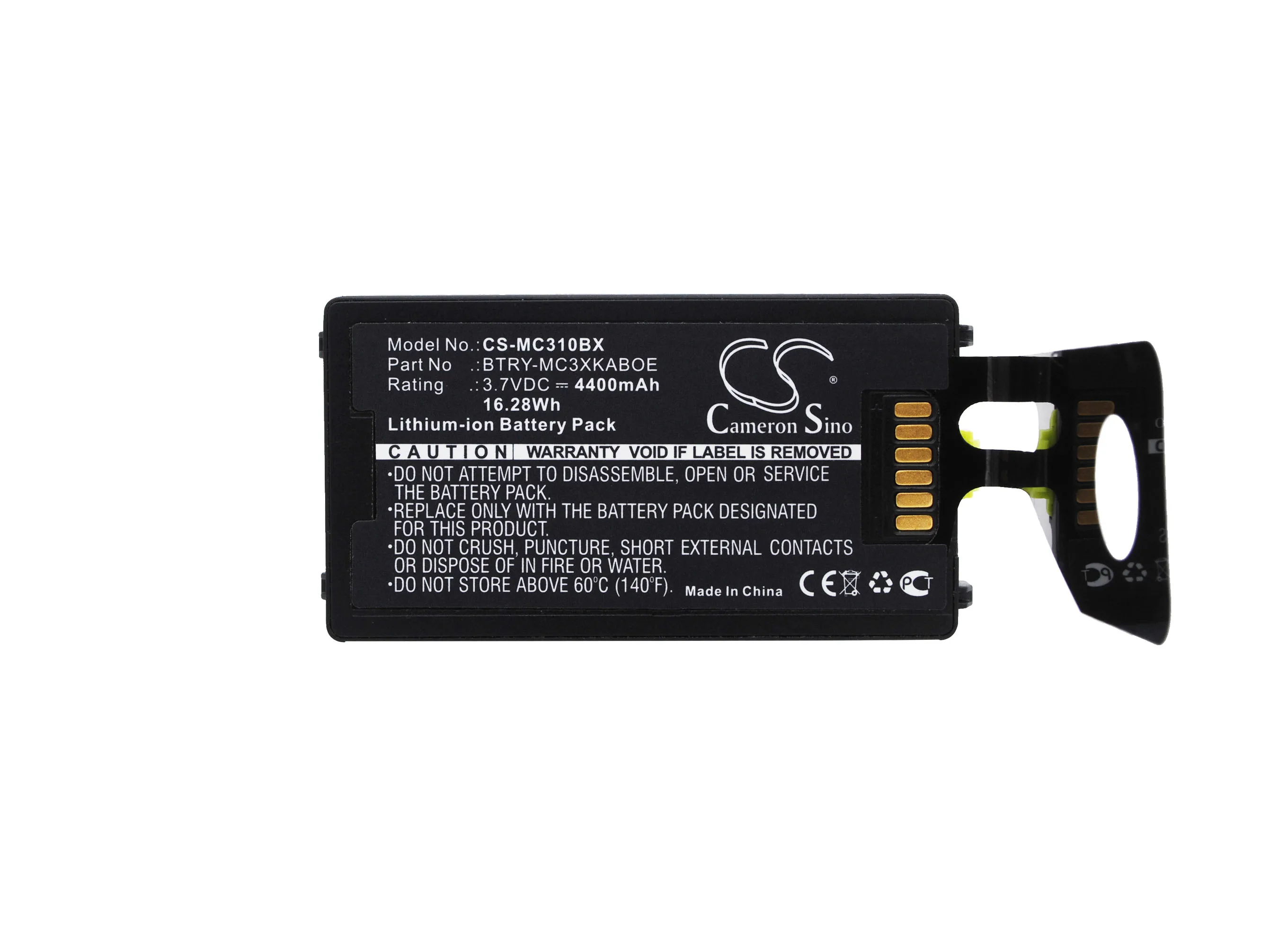 

Cameron Sino Barcode Scanner Replacement Li-ion Battery 4400mAh For BTRY-MC31KAB02-50 Intermec MC3100, MC3190, MC31 Free Tools