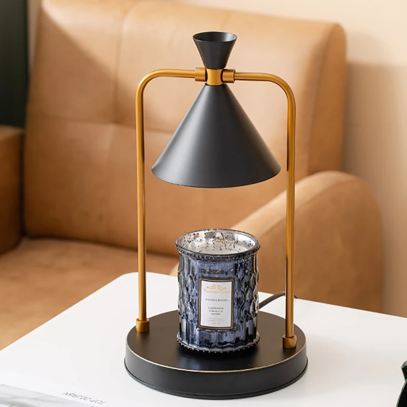 

Retro Table Lamp Candle Warmer Electric Wax Melting Lamp Waxing Burner Aromatherapy Lamp Candle Fragrance Melting Lamp for Spa