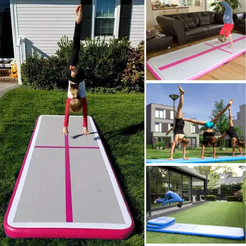 

Inflatable Gymnastics air track 3x1x0.1m can print logo cheap equipment New gymnastics mat inflatable air tumble track for gym