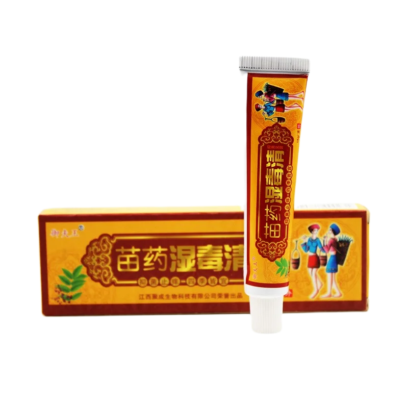 

1pcs Chinese Herbal Skin Topical Antipruritic Ointment Cream Analgesic Balm Ointment Psoriasis Body Cream Wholesale