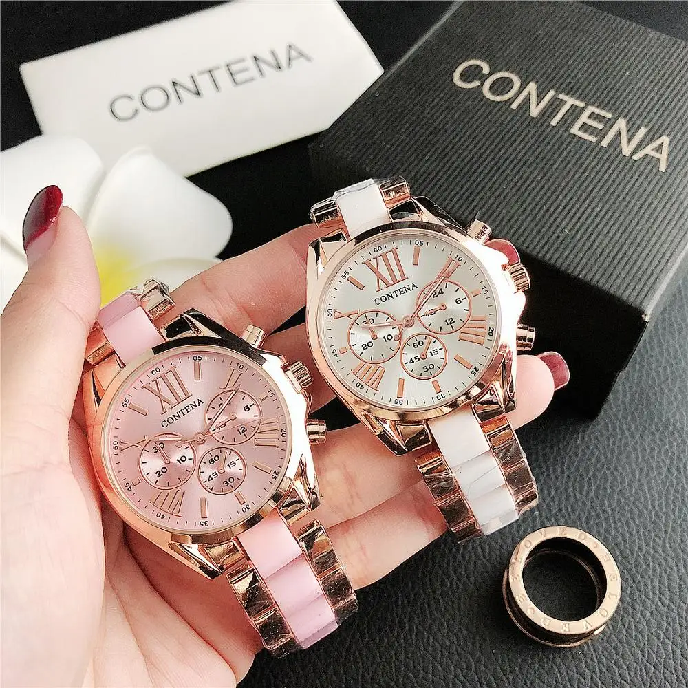 

Top Luxe Merk Rose Goud Quartz Vrouwen Horloge Dames Mode Horloge Vrouwen Horloges Vrouwelijke Klok Relogio Feminino Masculino