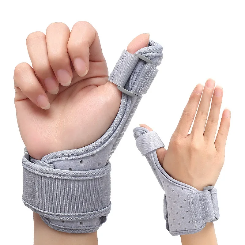 

1PCS Medical Sport Wrist Thumbs Hands Support Adjustable Finger Holder Protector Brace Protective Sleeve Protect Fingers