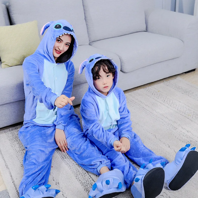 Unisex Adult Kigurumi Onesie Pajamas Warm Fleece One Piece Jumpsuits Sleepwear Homewear Christmas Cosplay Costume Pijamas Gift