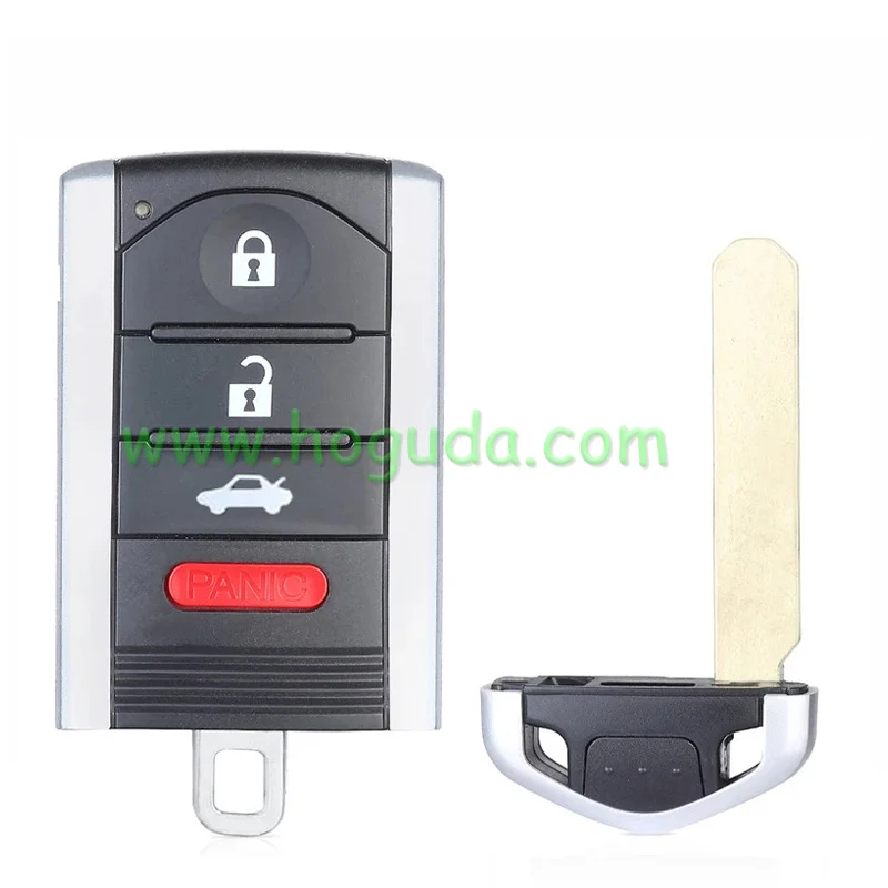 

High-quality ILX 3+1 button Smart Car Key for Acura with 313.8MHz ID46 CHIP