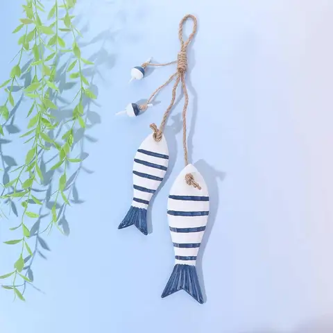 Деревянный кулон рыба Ocean серии