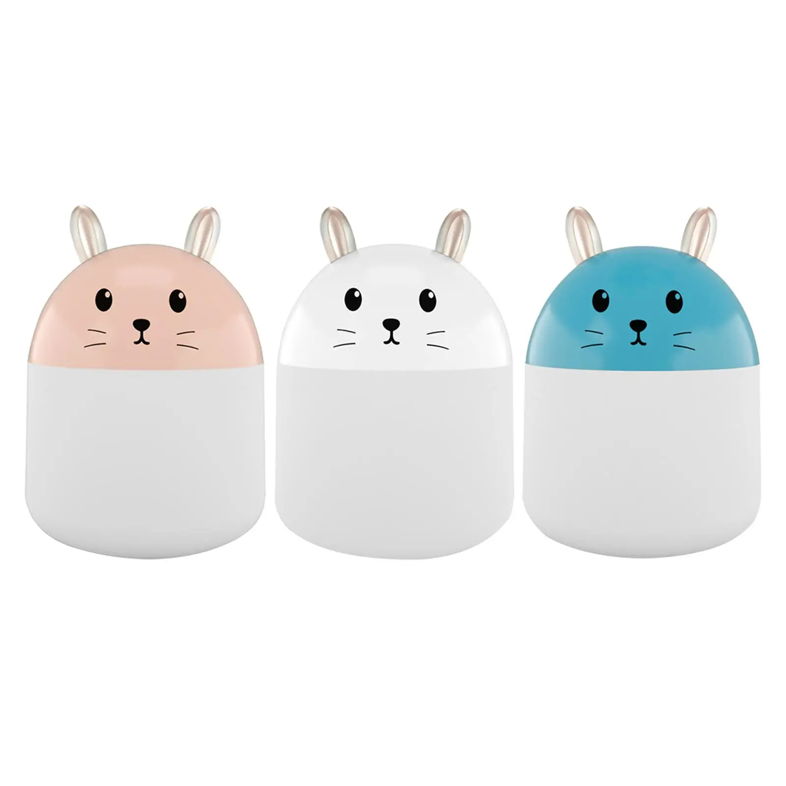 

Wireless Humidifier W/ 250ml Water Tank 50ml/H Spray Volume Purifier USB Mist Maker for Living Room Tabletop Car Household Home
