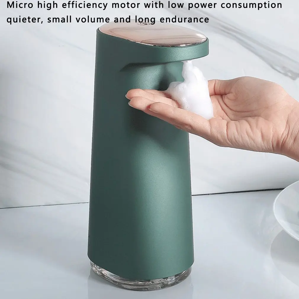 

Automatic Soap Dispenser USB Rechargeable Foaming Touchless Hand Free Portable Foam Liquid Soap Dispenser for Bathroom Kitchen