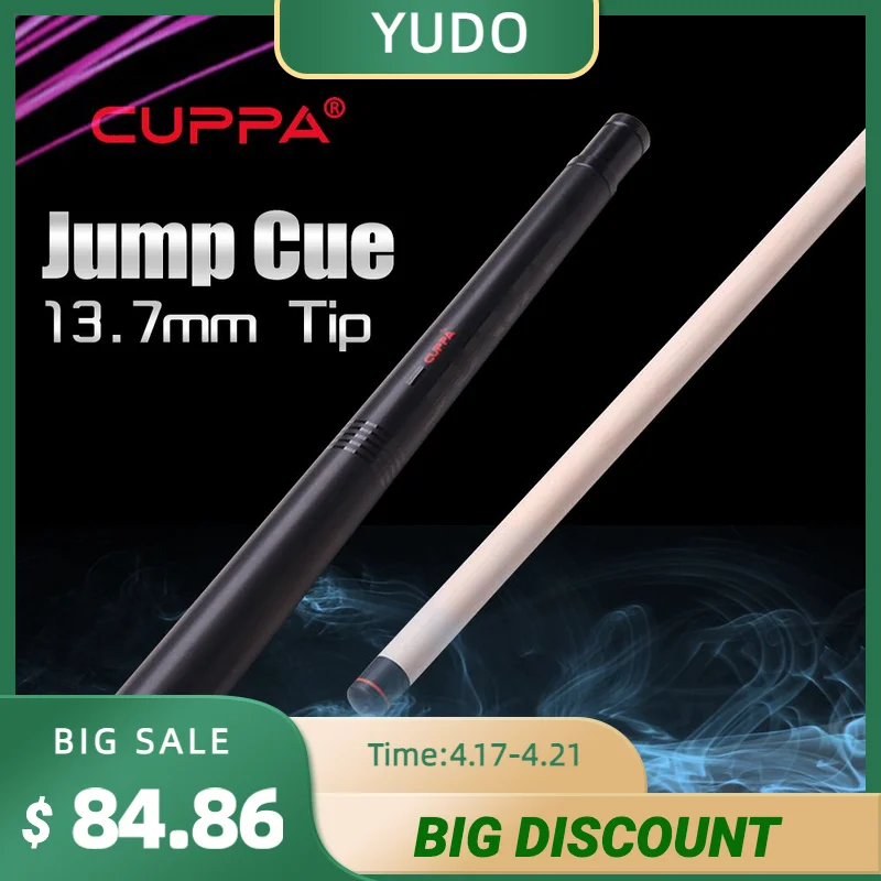 

Профессиональный бильярдный кий CUPPA JP, 13,7 мм, длина 105 см, с защитным шарниром, кленовый вал, технология Nano Air