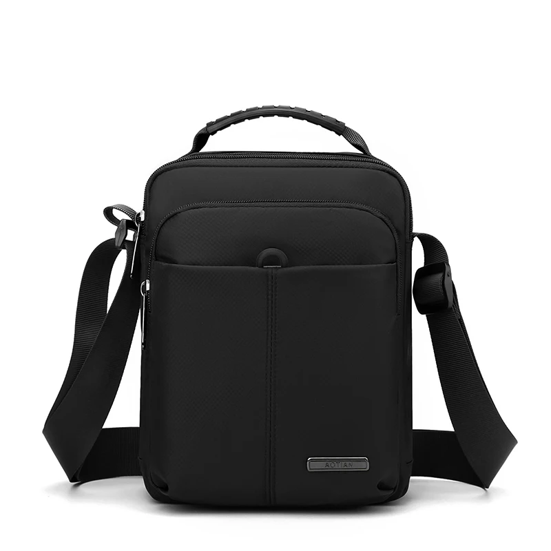 

High Quality Men's Shoulder Bag Vintage boys Crossbody Bag Simple Man Messenger Bag Nylon Male Business Handbags bolsas