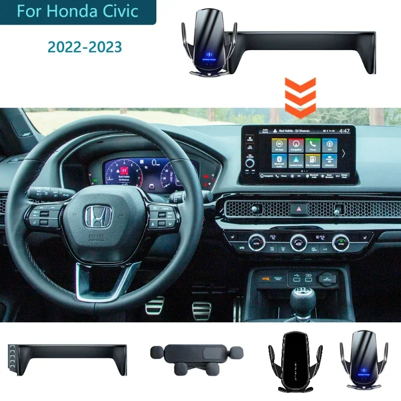 Автомобильный держатель для телефона базовые образцы беспроводная зарядка