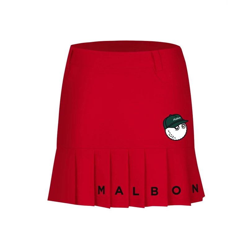 Golf clothing female short skirt Korean version of the Slim fashion thin pleated skirt quick dry anti-flight women's half-body b