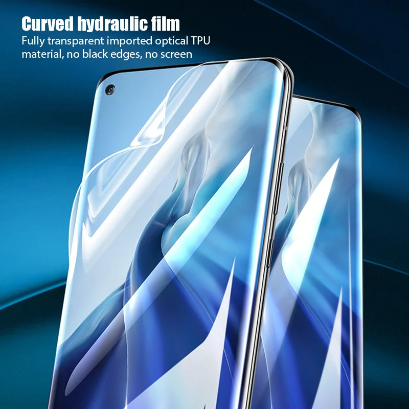 4pcs hydrogel film for xiaomi mi 11 10 ultra lite 5g screen protector for xiaomi mi note 10 lite pro films free global shipping