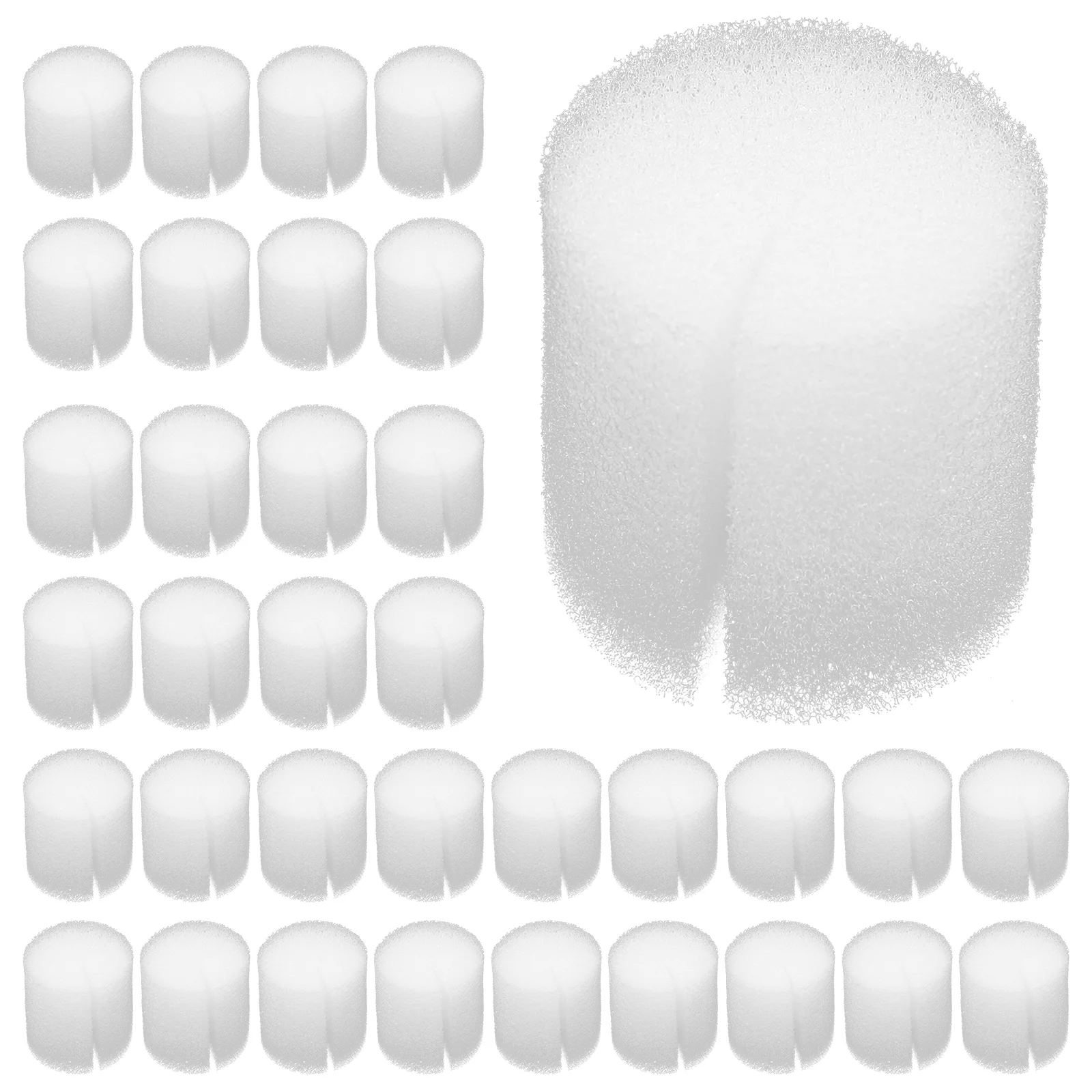 

100 Pcs Sponge Accessories Vegetables Supplies Greenhouse Hydroponic Sprout Block