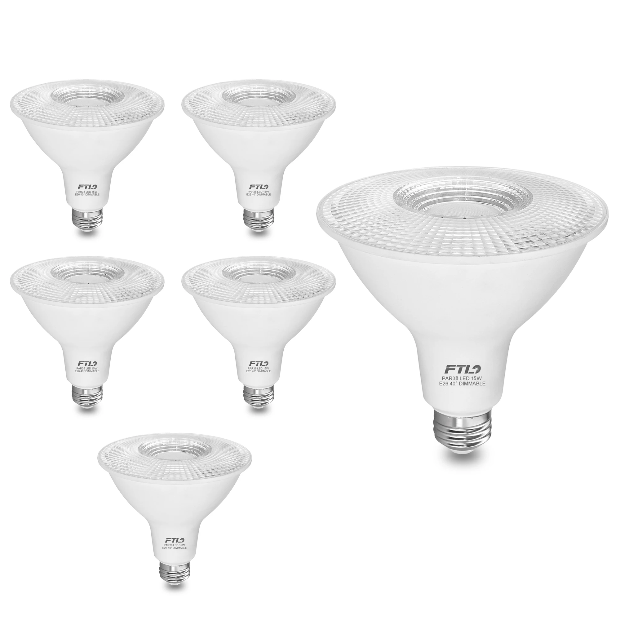 Светодиодная Лампа Par38 3000k Теплый Белый Регулируемая Яркость 100 Вт Эквивалент 15 E26