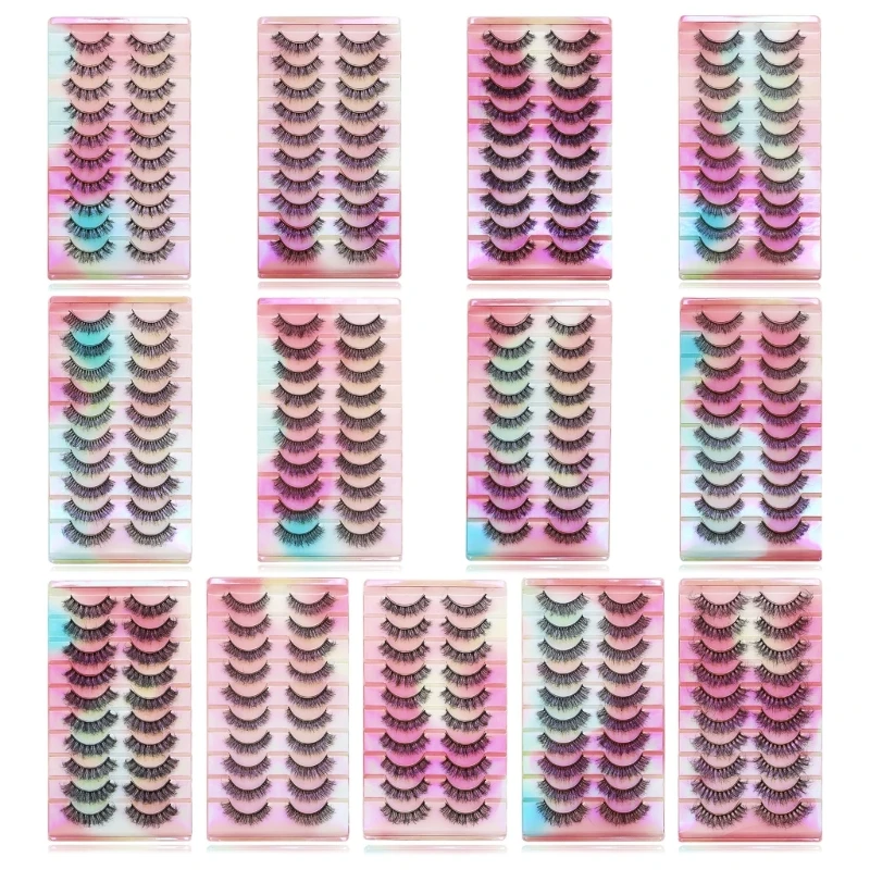 

10 Pairs Eyelash Natural Makeup Long Sexy Volume Fake Eye Lashes Make Up Beauty