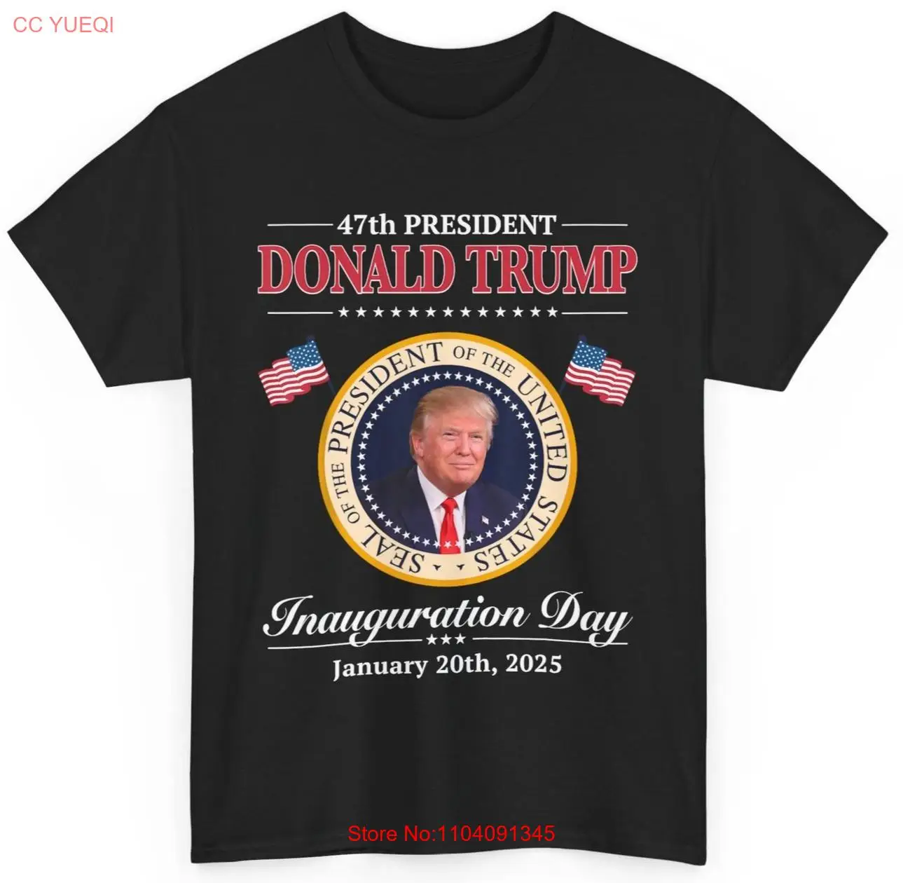 Donald Trump 47th President Inauguration 2025 Supporters T-Shirt