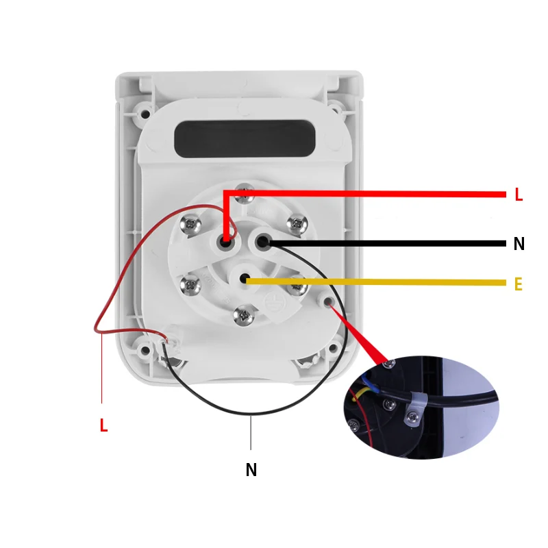 TYTXRV аксессуары для автофургона 16 А штепсельная Вилка зарядки водонепроницаемая