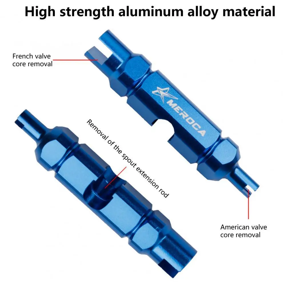 

Ultralight Aluminum Alloy Rust Resistant Valve Core Removal Tool Bike Accessory