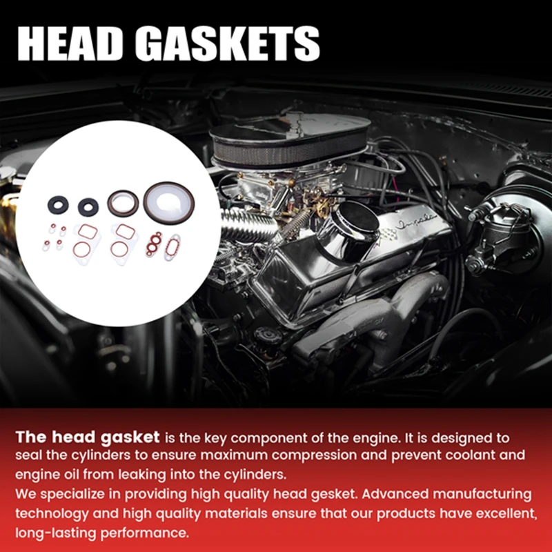 Комплект прокладок для головки GM Chevrolet LS1/LS6/LQ4/LQ9/4 8/5 3 BTR73450 12622033