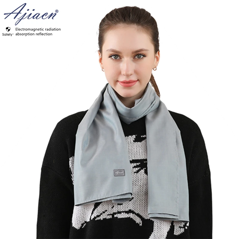 Дешево Новый защитный шарф от электромагнитного излучения, компьютер, защита шеи от Wi-Fi EMF