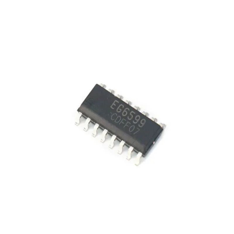 

10PCS EG6599 High voltage LLC resonant controller pin compatible with L6599
