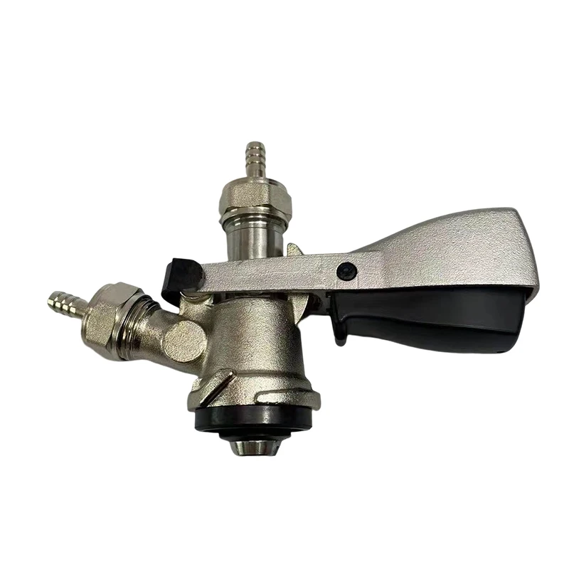 

Stainless Steel Probe,D-Type Keg Coupler,keg heand,Draft Beer dispenser beer keg coupler for beer bar tools