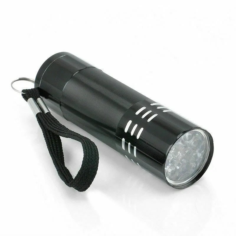 Мини-фонарик с УФ-лампой 395 нм