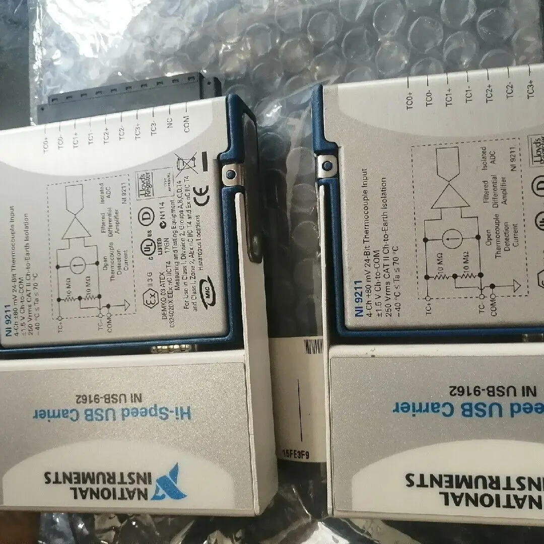 1 шт. для головного устройства + NI 9211 модуль сбора