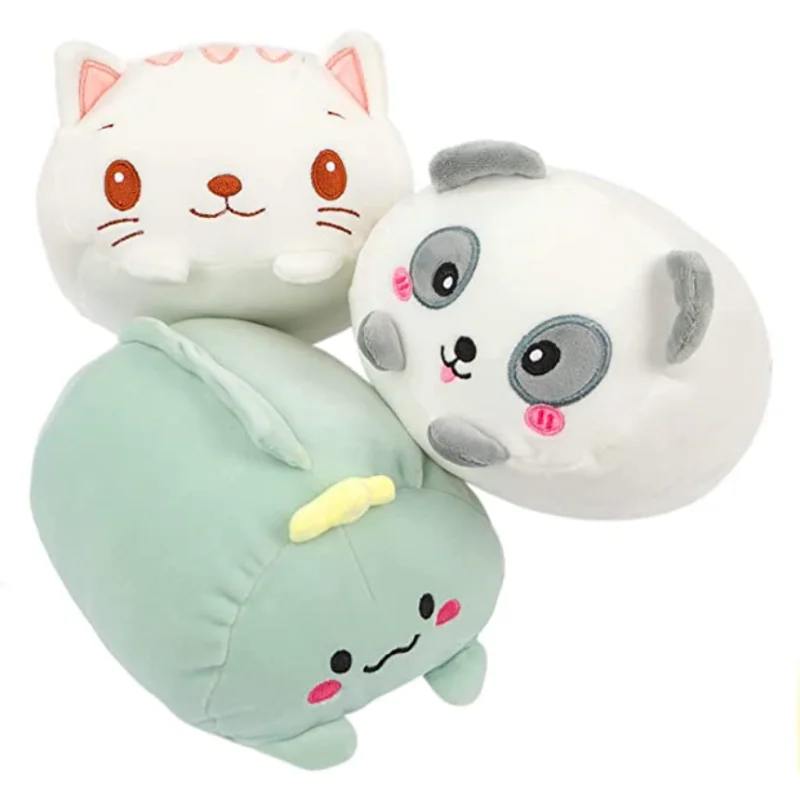 3 шт. плюшевая подушка Kawaii Panda белая кошка мягкие животные плюшевые игрушки милая