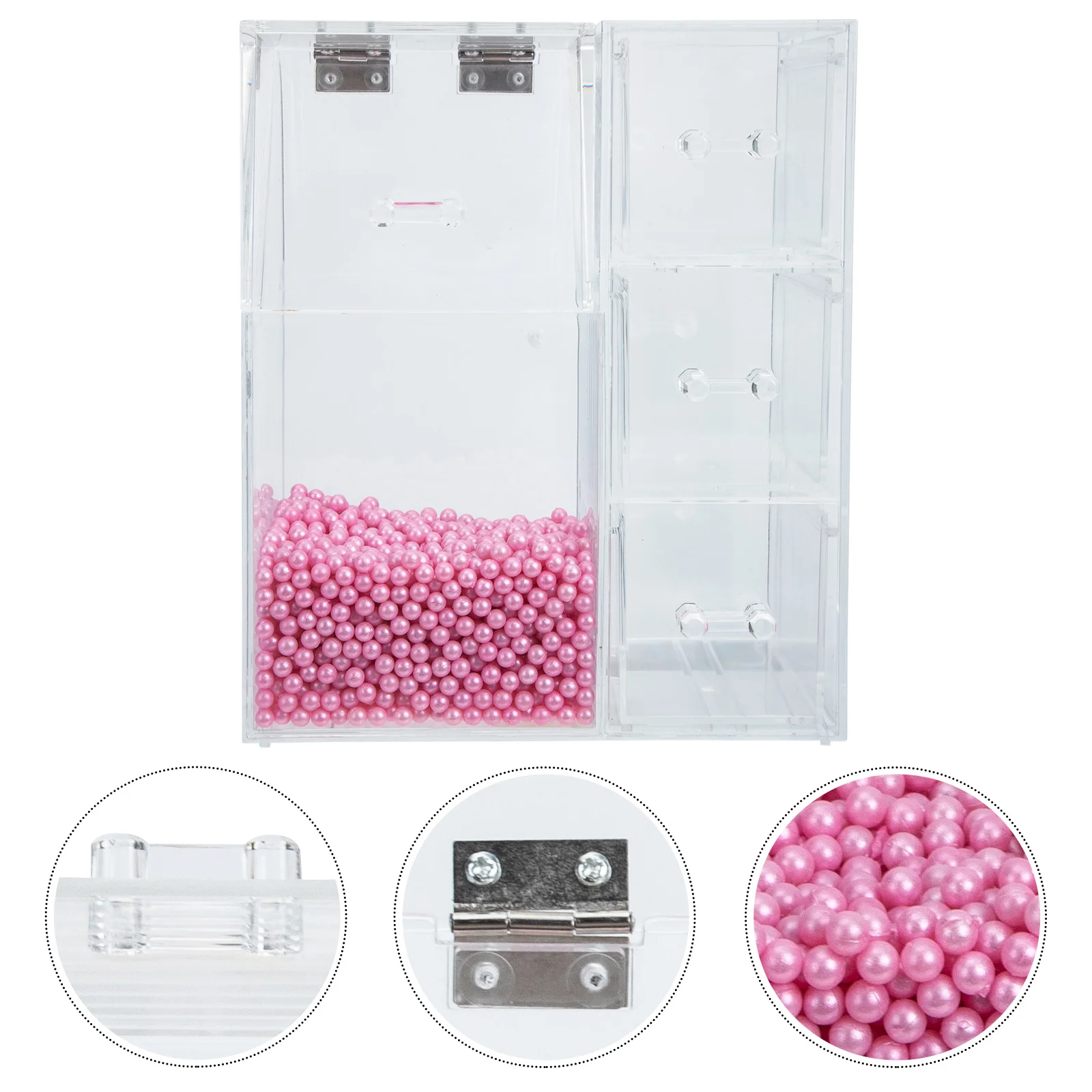 

Cosmetics Makeup Brush Holder Practical Makeup Storage Box Lipstick Box