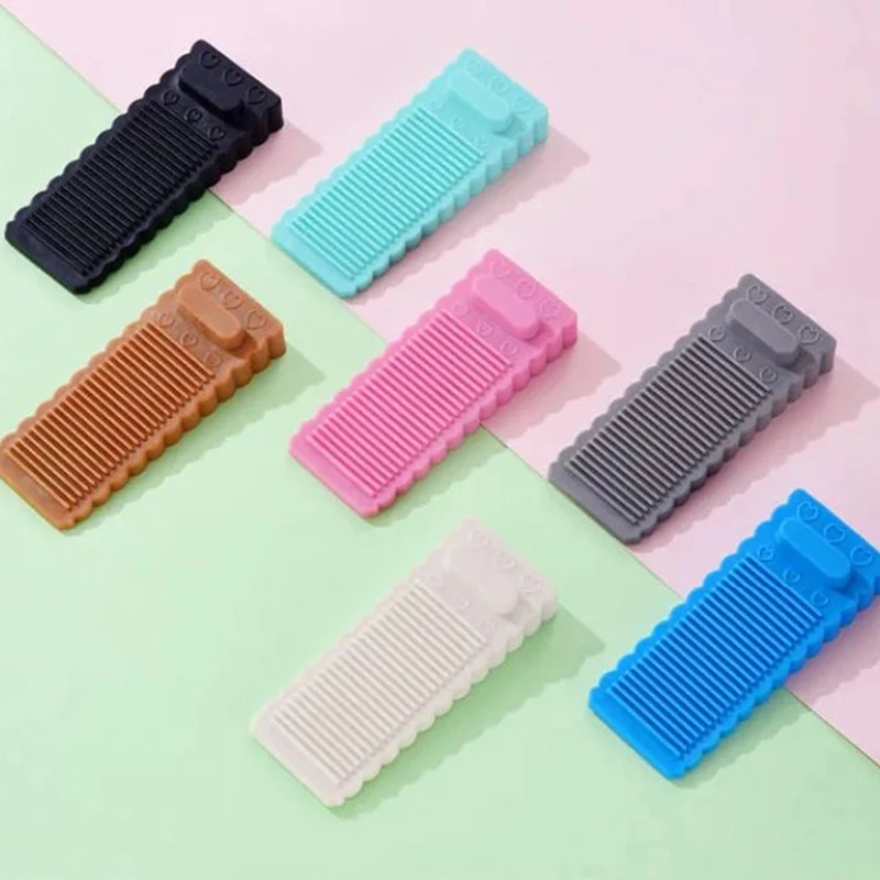 

1 шт., силиконовые стопоры для дверей блочный Клин