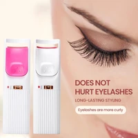 electric heated eyelash curler long lasting curl eye lashes makeup tools enlarge eyes eyelash curling tools makeup tools