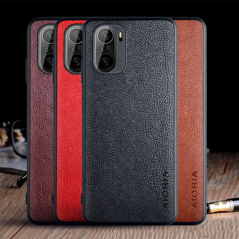 

New Phone Case for Xiaomi Poco F3 NFC 5G Funda Luxury Vintage Leather Skin Coque Soft Hard Cover for Xiaomi Poco F3 Case Capa