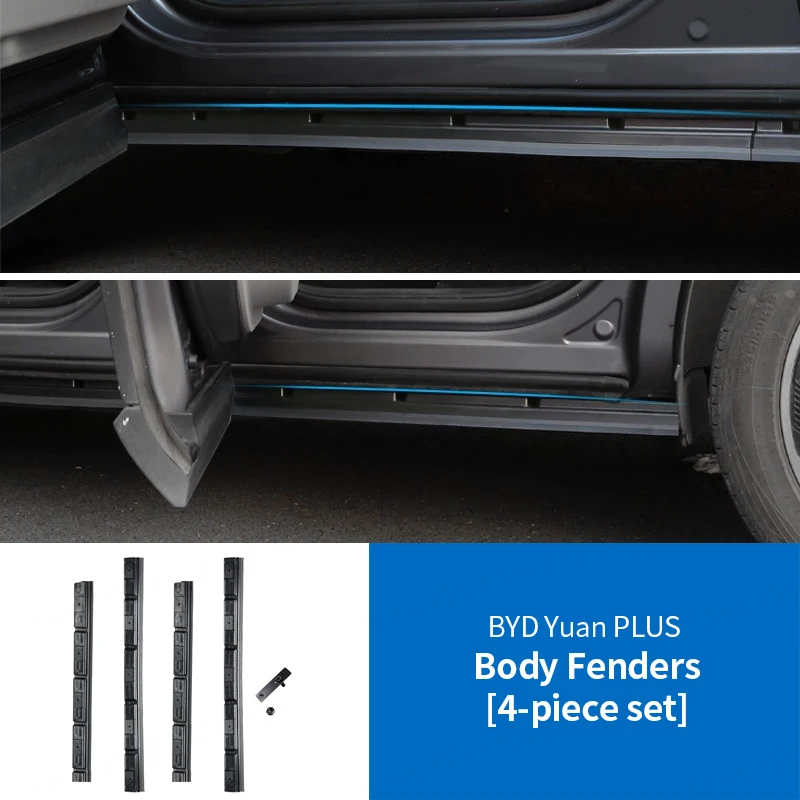

Для BYD Atto 3 уплотнение U Song Plus Dm-i Ev 2021-2025 кузов автомобиля брызговики уплотнение внешнее украшение автомобиля экстерьер