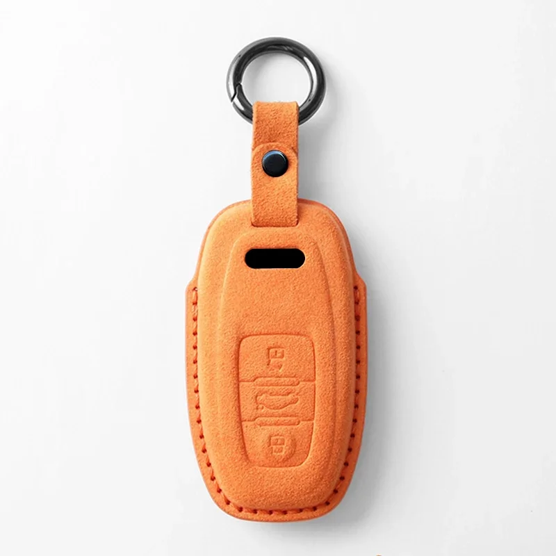 

Автомобильный чехол для ключа с дистанционным управлением для Audi A1 A3 8V A4 B8 B9 A5 A6 8S 8W A7 A8 Q3 Q5 Q7 4M S4 S5 S6 S7 S8 R8 TT RS, аксессуары для ключей