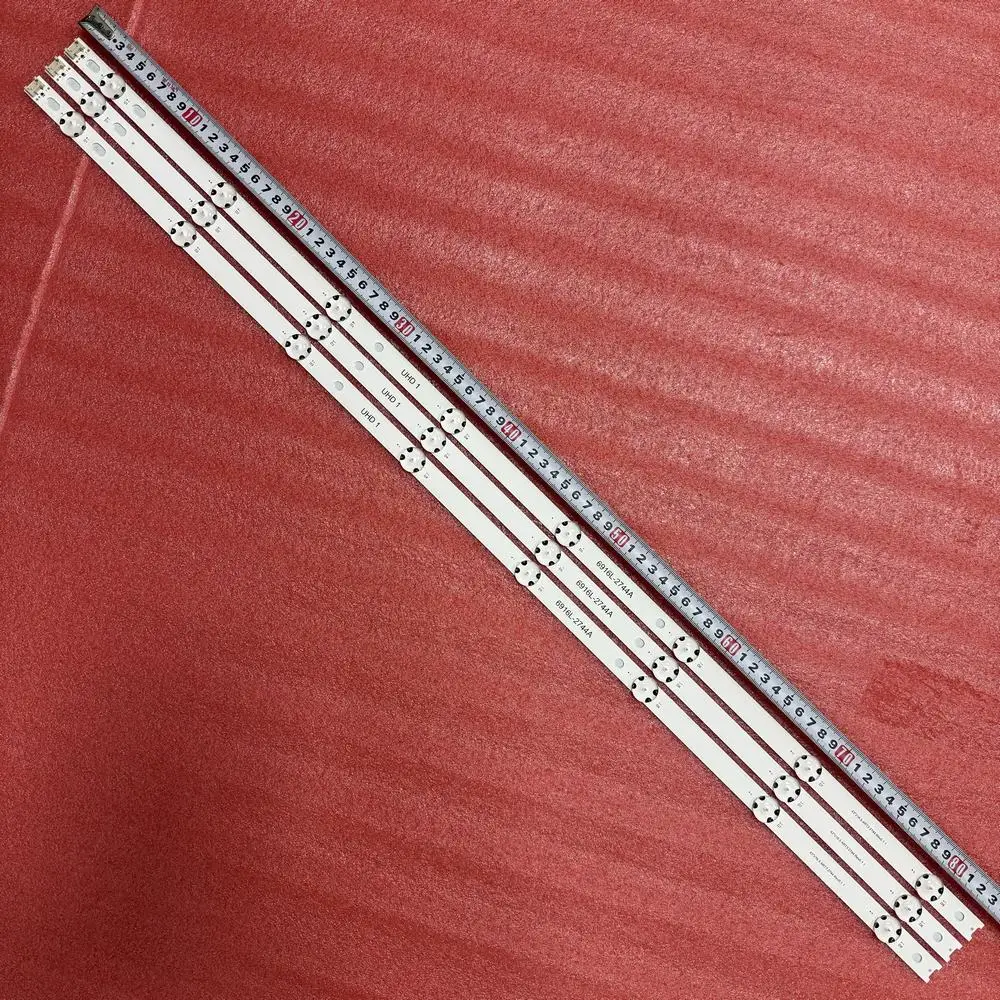 

Светодиодная лента для подсветки телевизора beented 840 мм 8LED 3 шт.