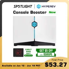 HYPEREV console gaming booster, smart router to boost PlayStation, Nintendo Switch, Xbox network, reduce game lag ping FIFA COD