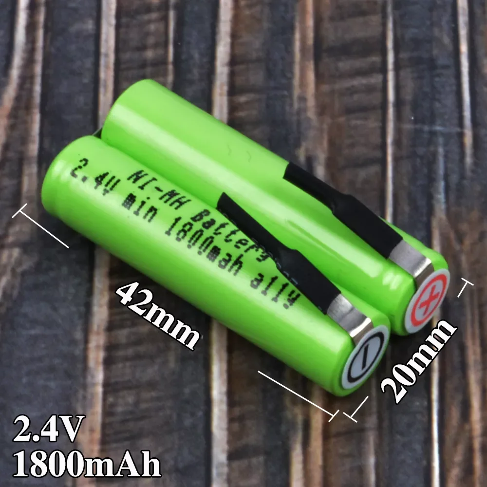 

NEW2023 Replacement Battery for Philips QC5130 QC5115 QC5120QC6130 hair clipper Batteries 42mm x 20mm