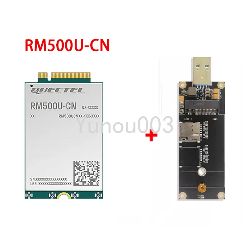 Новый оригинальный Quectel Φ Chips RM500U IoT/Встроенный Cat 16 M.2 модуль с адаптером Type C