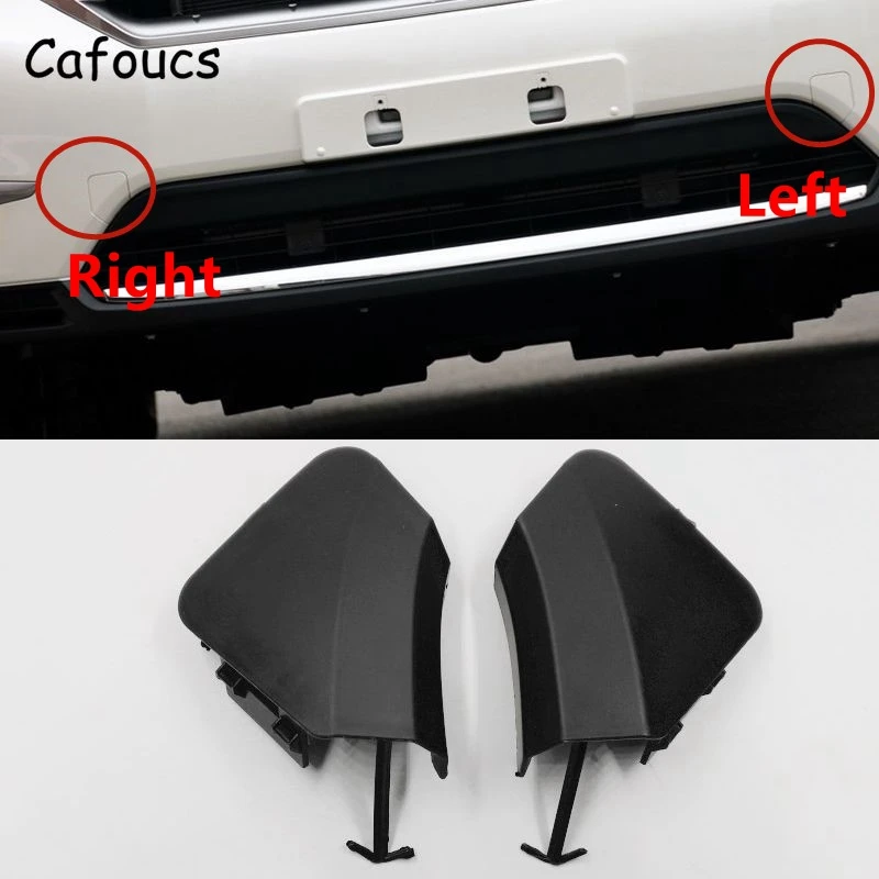 

Cafoucs Car Trailer Cap For Toyota Highlander 2011 2012 2013 Front Bumper Towing Hook Eye Cover 5212-0E060 52127-0E070