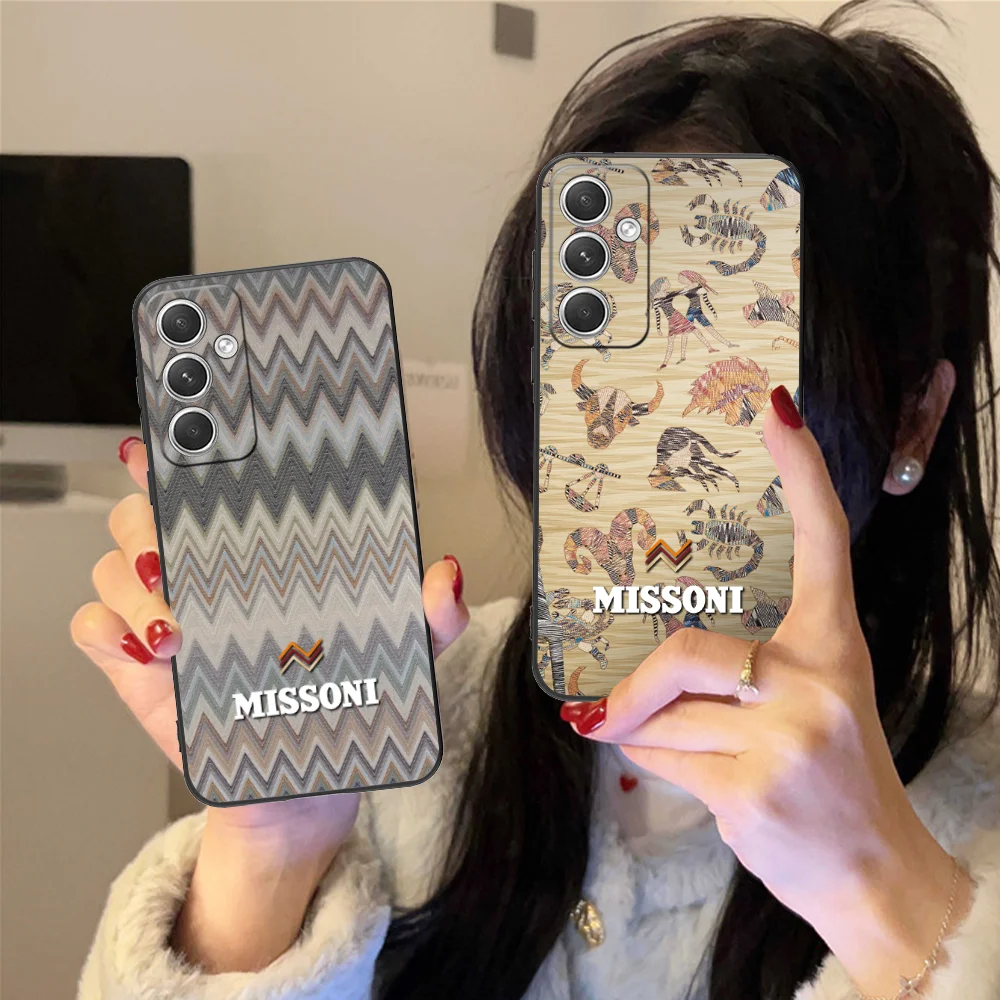 Чехол для мобильного телефона M-MISSONI Samsung Galaxy S24 S23 S22 S21 S20 S10 S9 Plus FE Ultra Lite черный