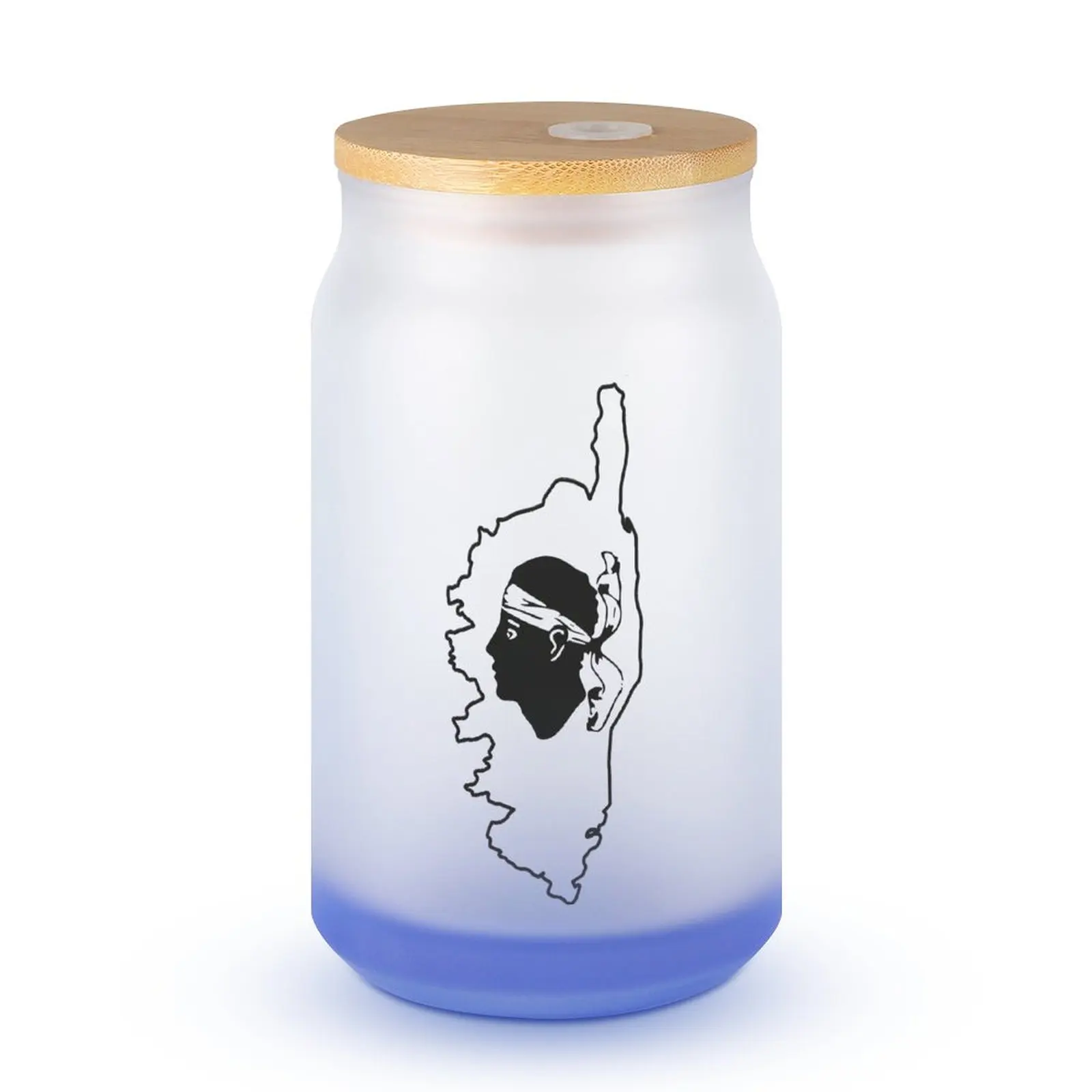 

Frosted Glass Pipette Cup Gradient Effect Glass Corsica Corse Flag Island Map Corsica Top Quality Sarcastic Kettle Beer Mugs Woo