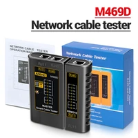 m469d rj45 cable lan tester network cable tester rj45 rj11 rj12 cat5 utp lan cable tester networking tool network repair tools