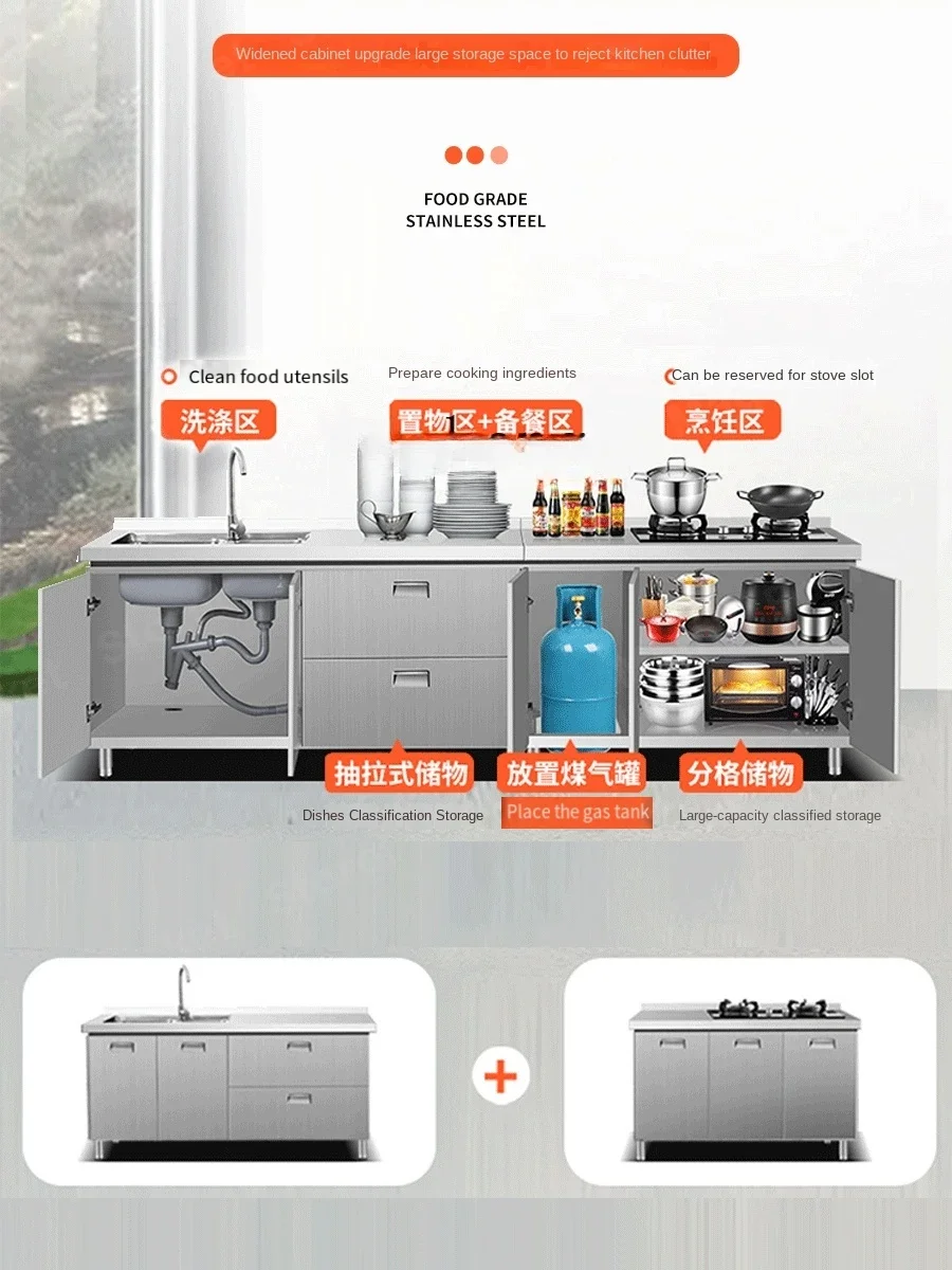 Для встроенного шкафа из нержавеющей стали индивидуальный ящик кухонная